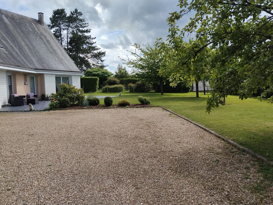 Property building, Garden, Garden view