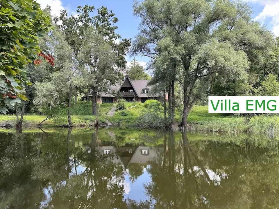 Property building, Day, Natural landscape, Lake view