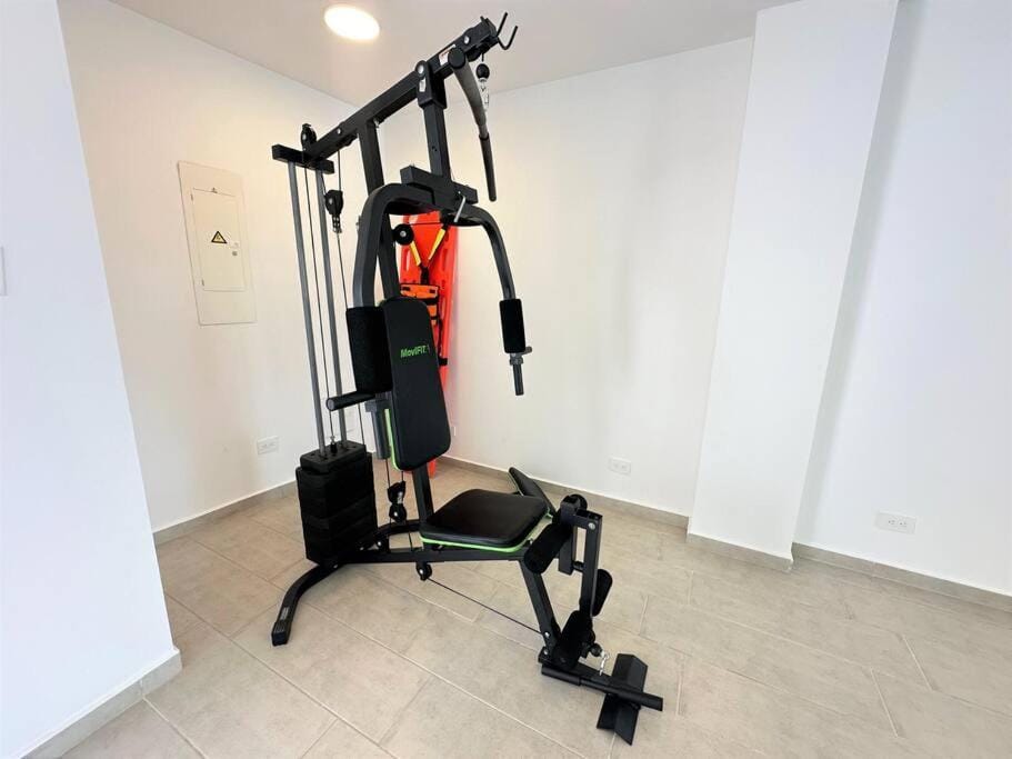 Belmonte218-Apartaestudio en Av centenario con piscina gym bbq Apartment in Armenia