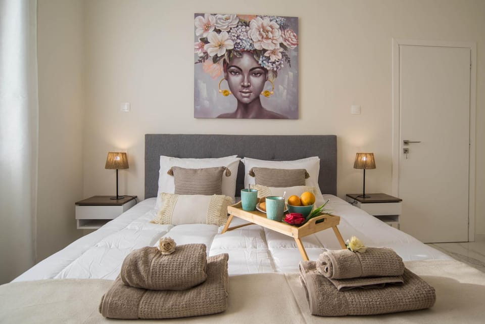 Bed, Coffee/tea facilities, Bedroom, towels