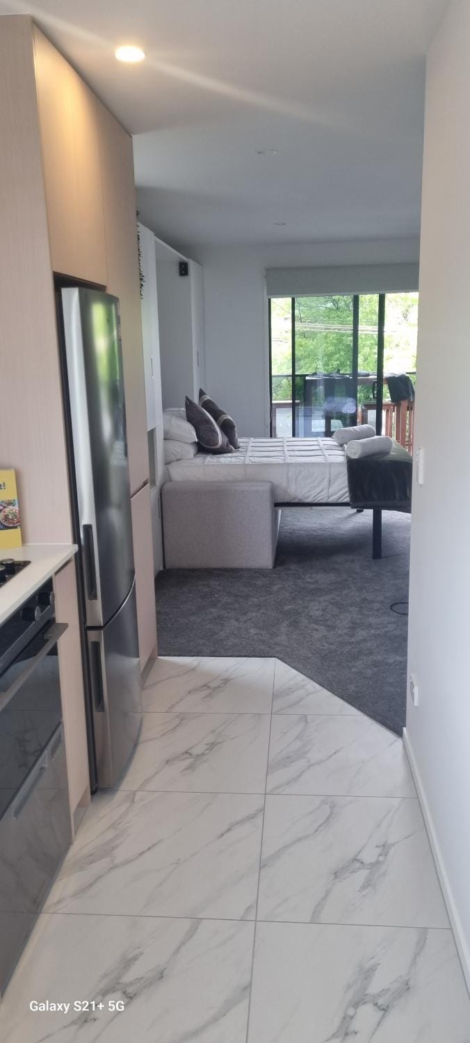 Bed, Living room