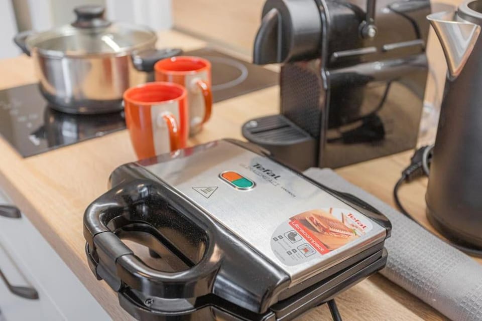 Coffee/tea facilities, Kitchen or kitchenette, toaster