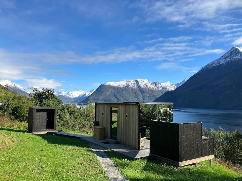 Property building, Natural landscape, Mountain view