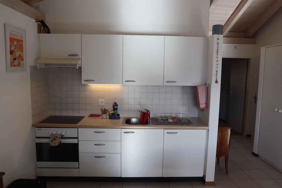 Kitchen or kitchenette, Communal kitchen, minibar, oven, stove, kitchen