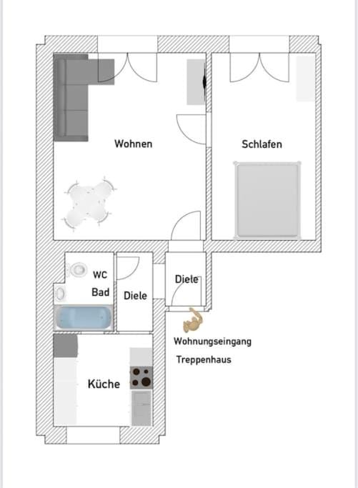 Top Wohnung-Neu-20 min nach Düsseldorf Apartment in Wuppertal