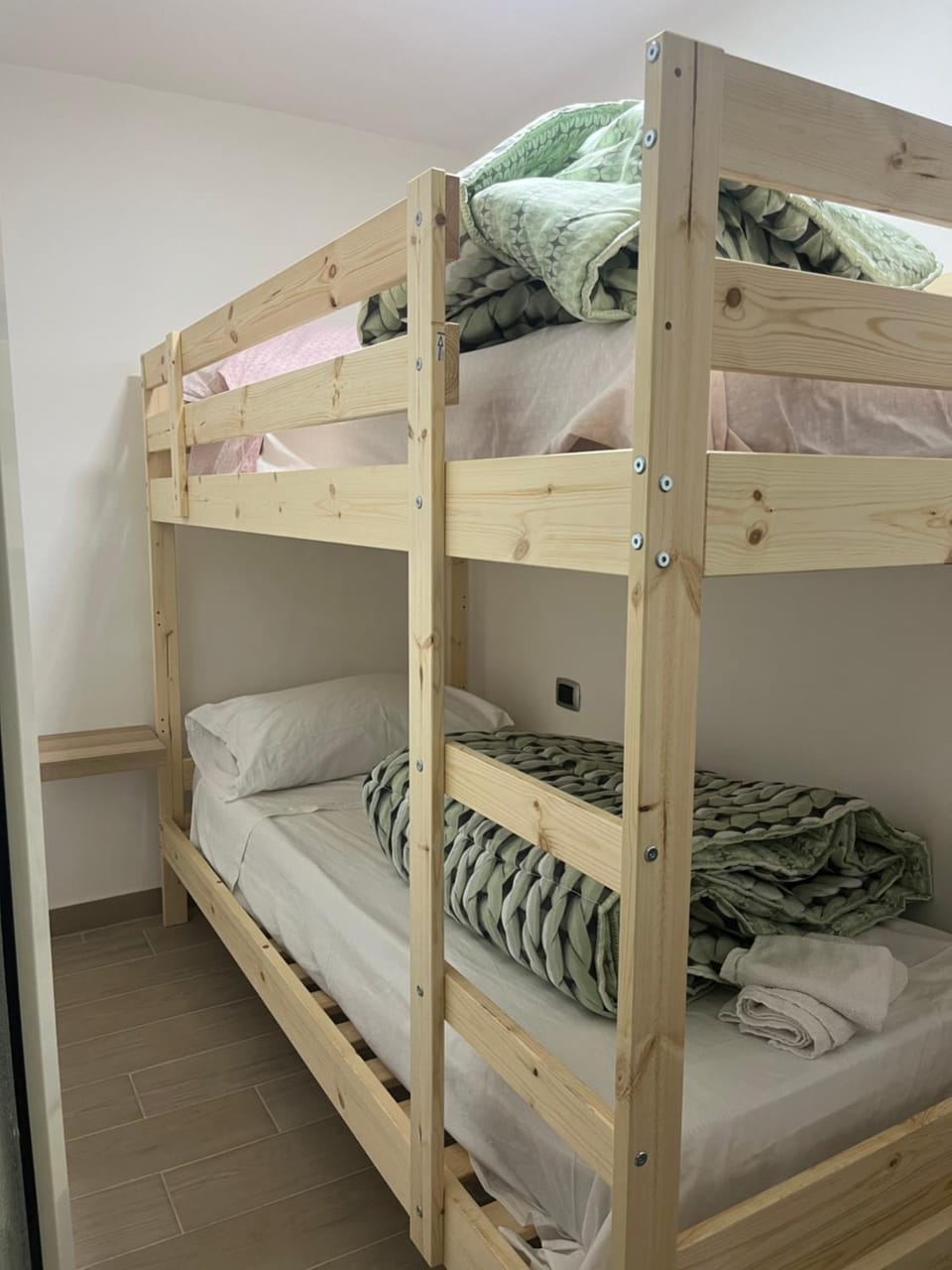 Photo of the whole room, Bedroom, bunk bed