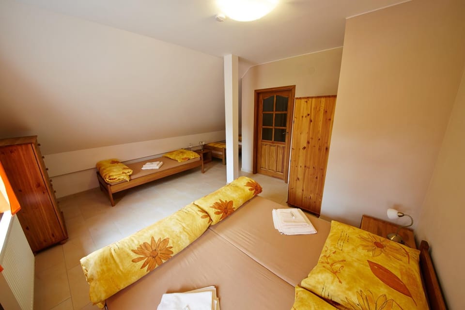 Bed, Photo of the whole room, Bedroom, towels, wardrobe