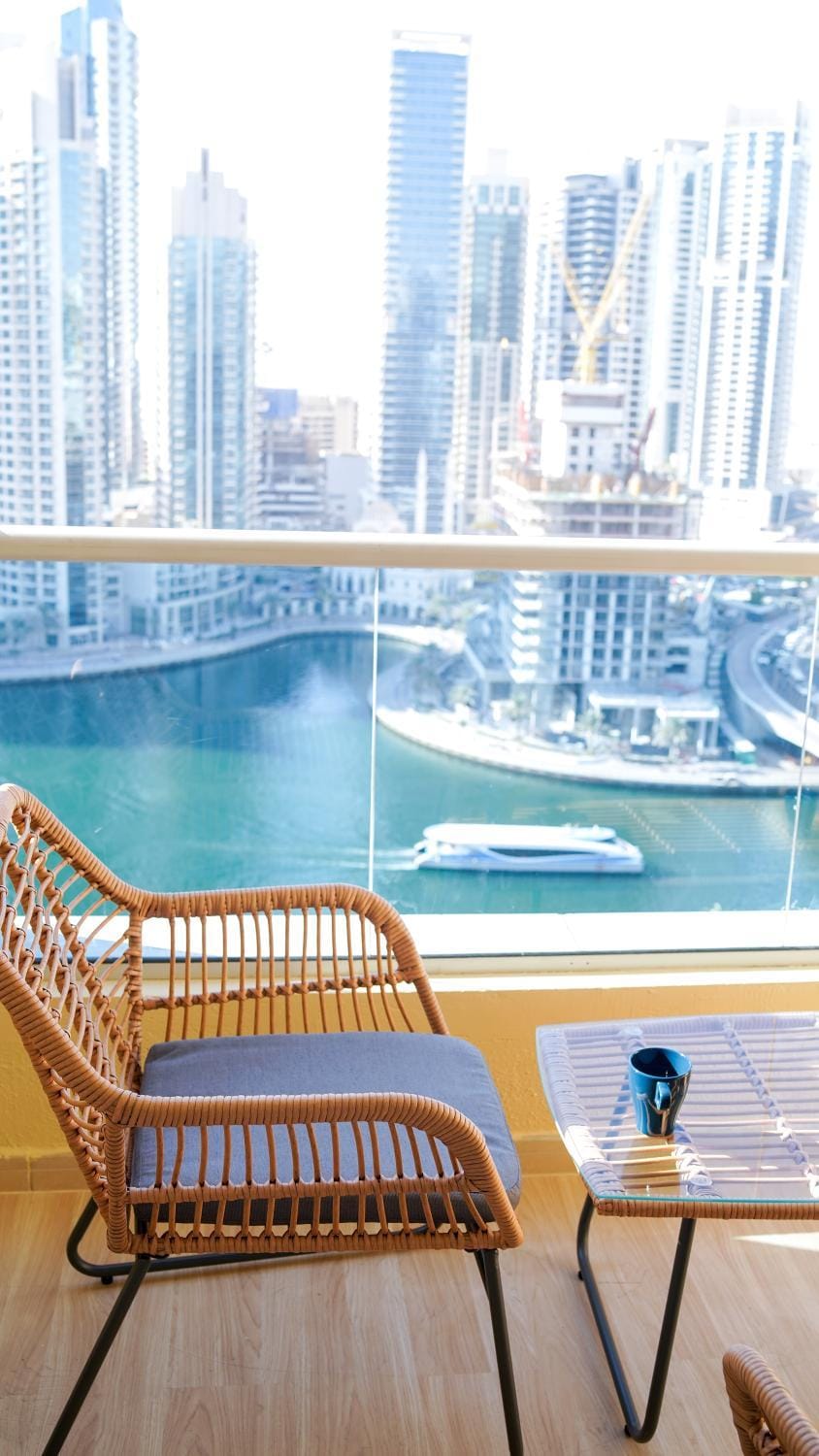 View (from property/room), Balcony/Terrace, City view