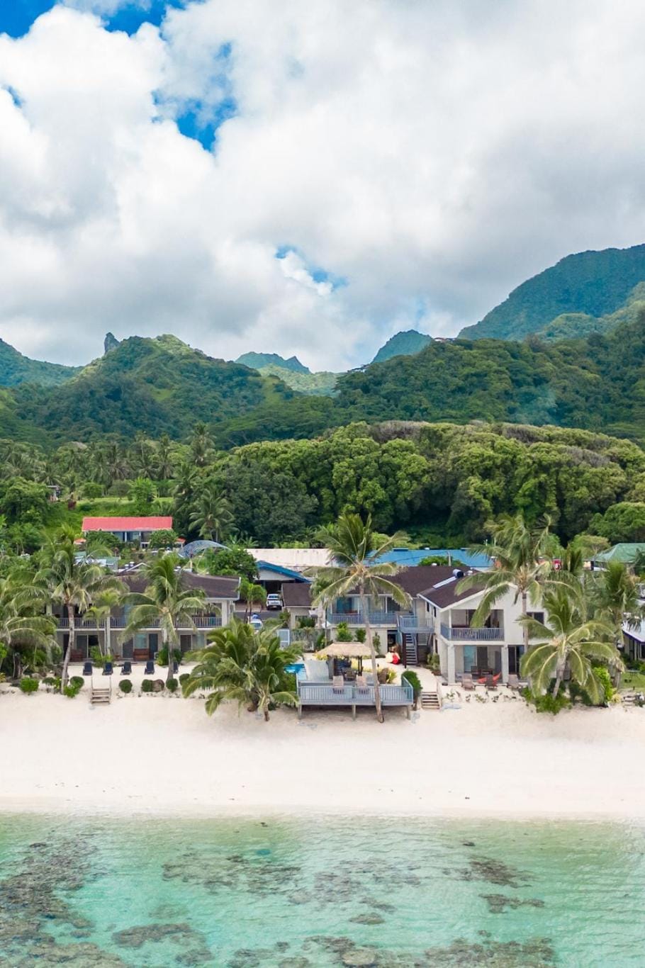 Beach, Mountain view