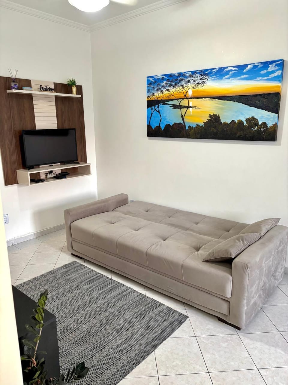 Apto aconchegante,Guilhermina PG Garagem e ar condicionado Apartment in Sao Paulo City