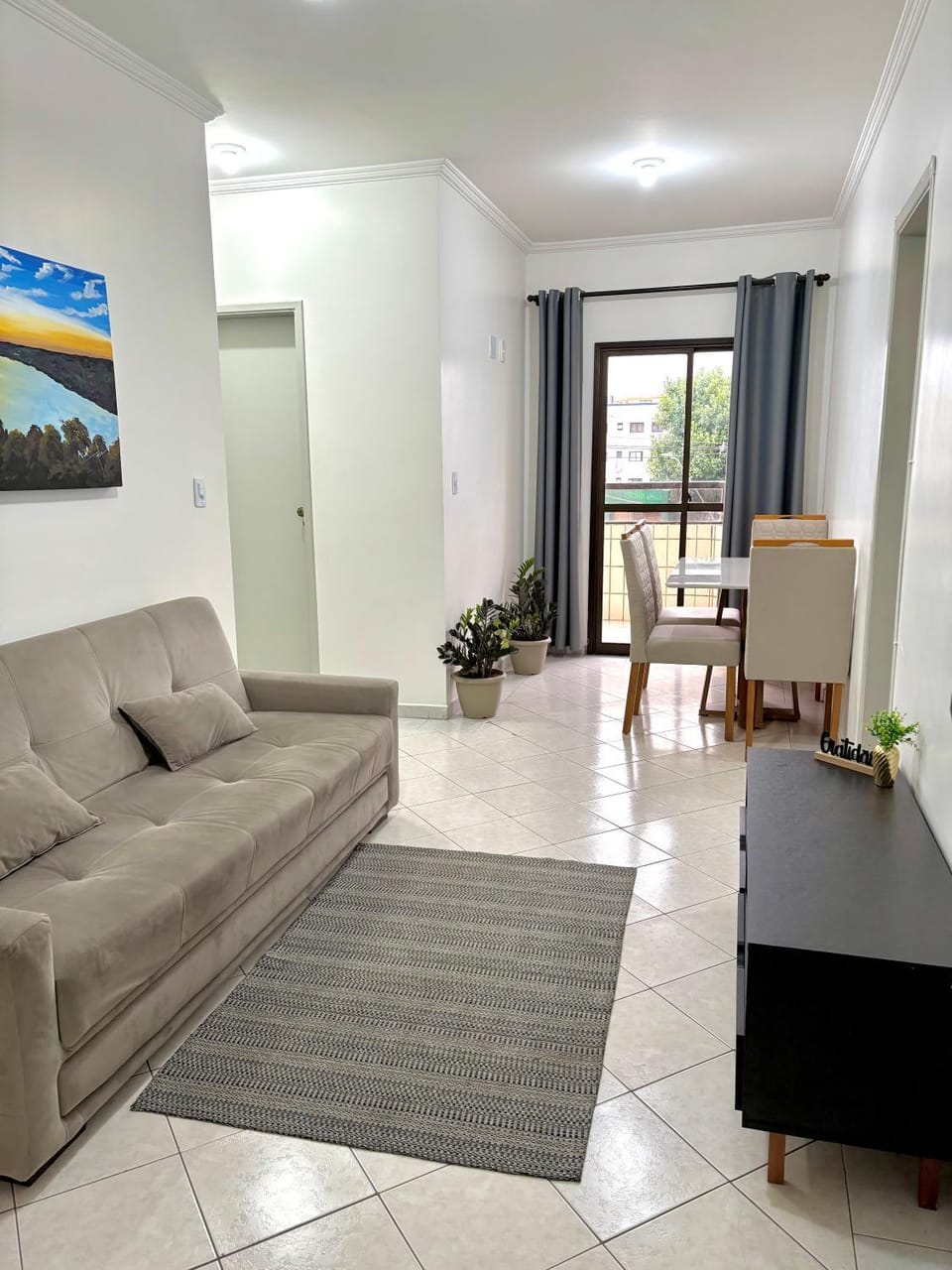 Apto aconchegante,Guilhermina PG Garagem e ar condicionado Apartment in Sao Paulo City