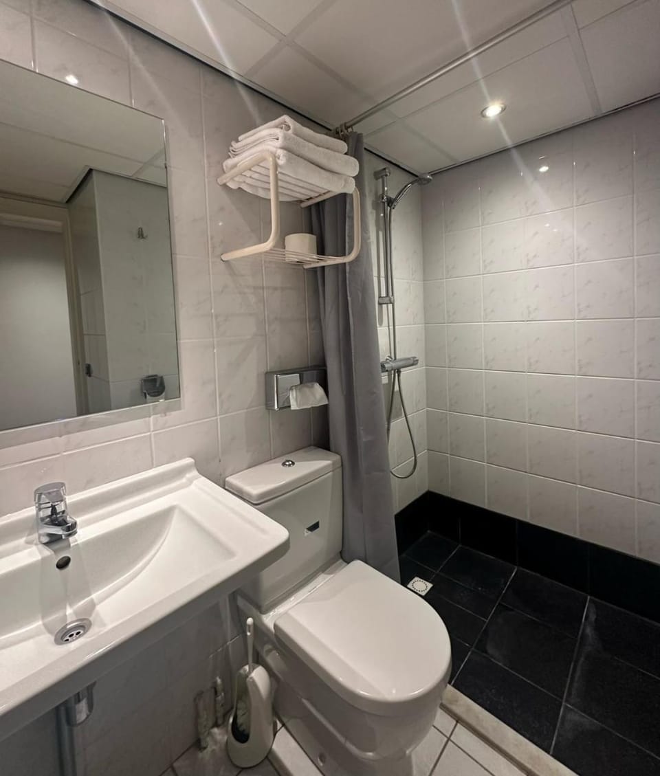Shower, Toilet, Bathroom, towels