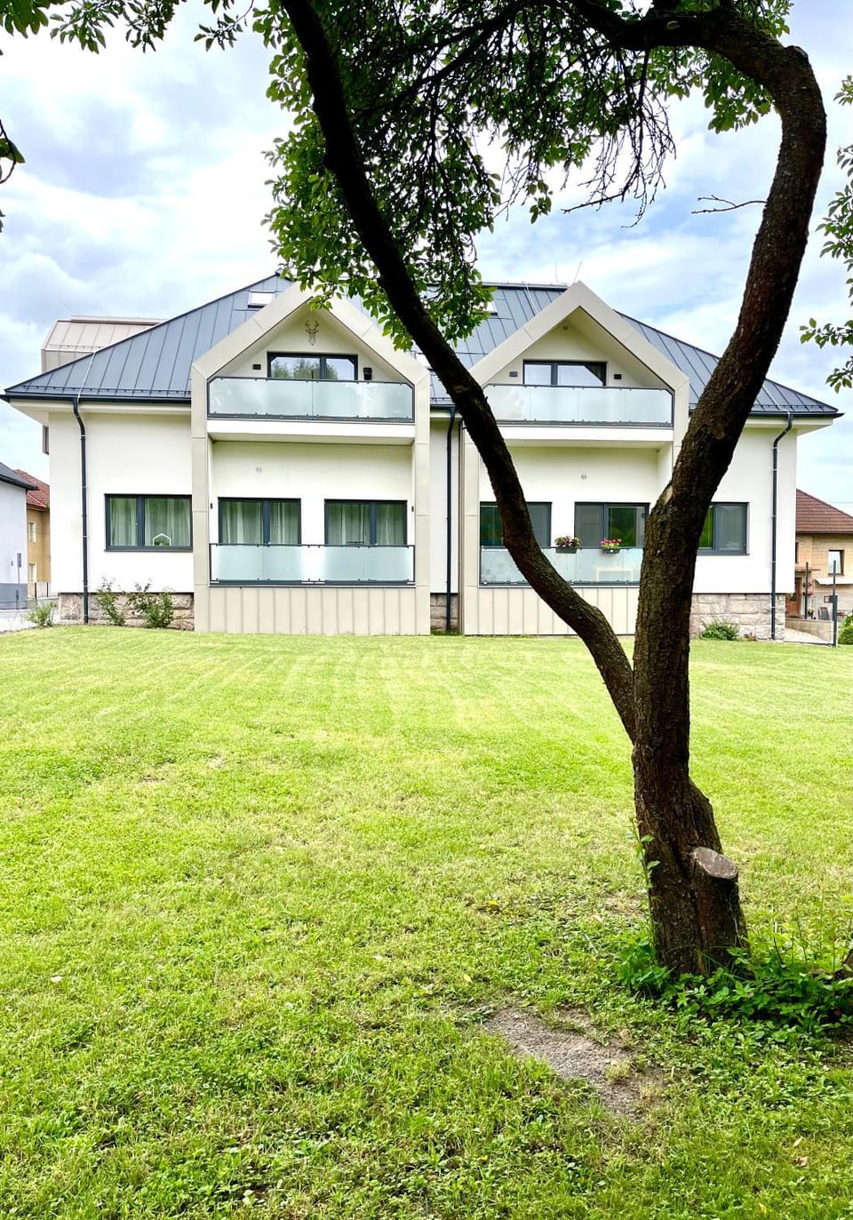 Property building, Garden