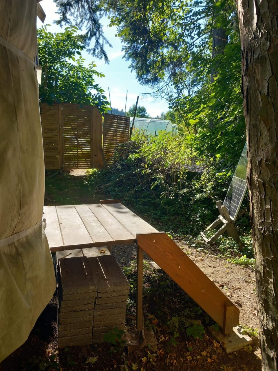 Jurta v Hájích Luxury tent in Lower Silesian Voivodeship