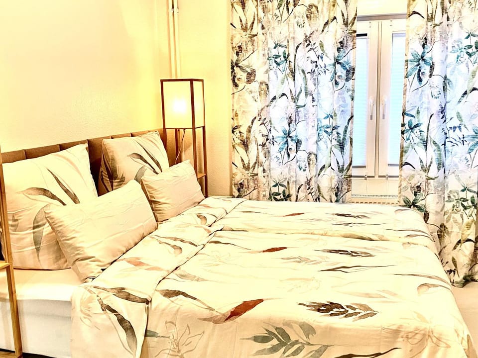 RIVER FRONT NEAR FRANKFURT-AIR CONDITIONER-Private PARKING Apartment in Hesse
