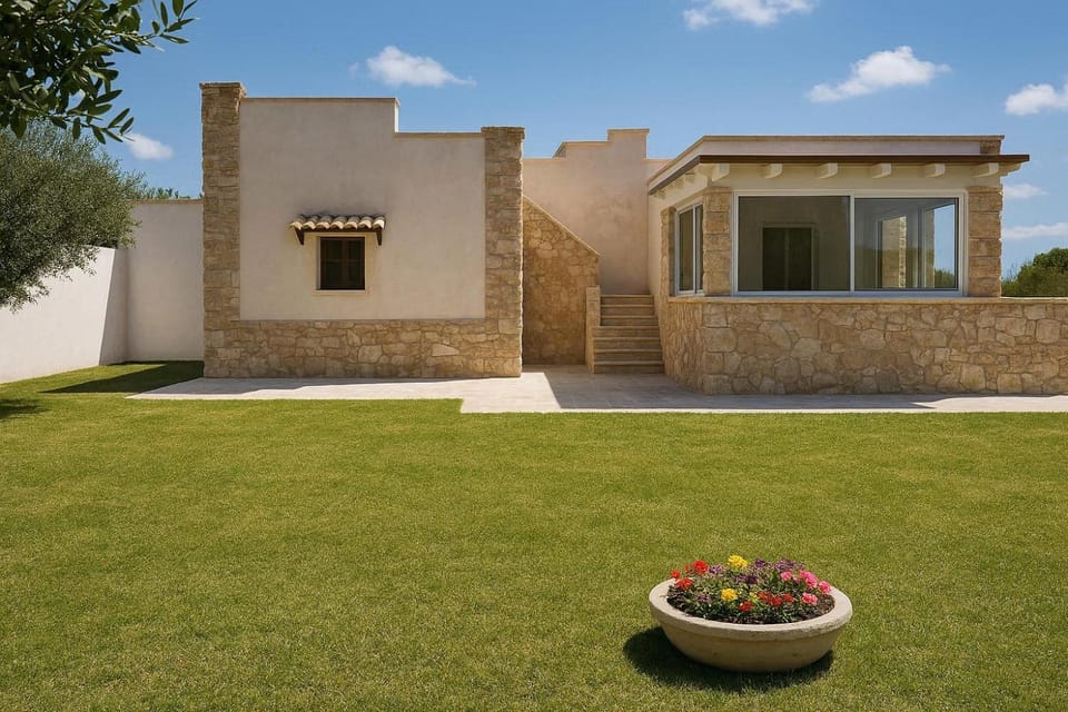 Property building, Garden