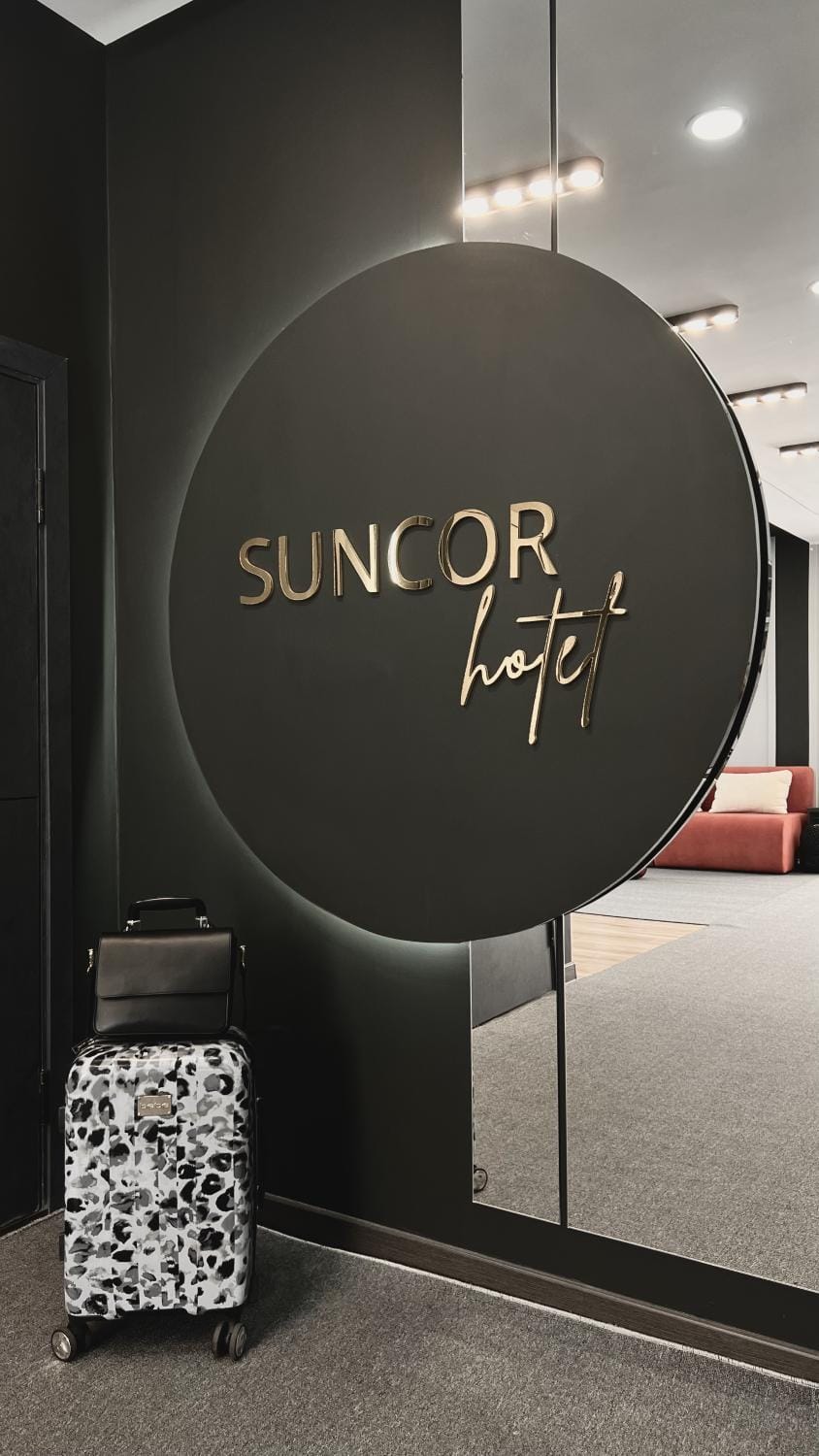 Property logo or sign, Seating area