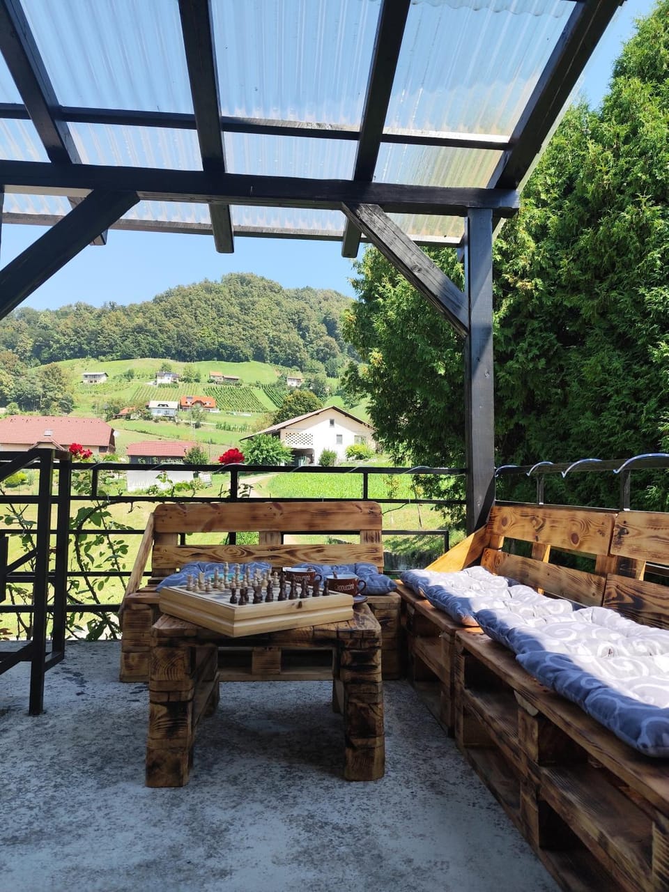 Patio, Natural landscape, Garden, View (from property/room), Balcony/Terrace, Seating area