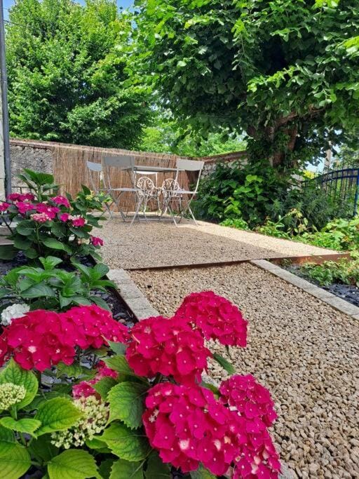 Spring, Garden, Garden view