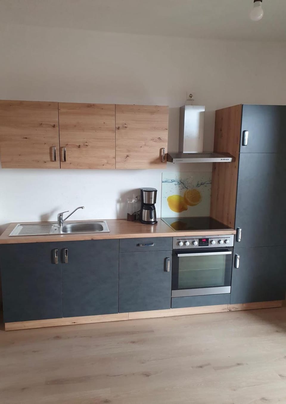 Kitchen or kitchenette, dishwasher