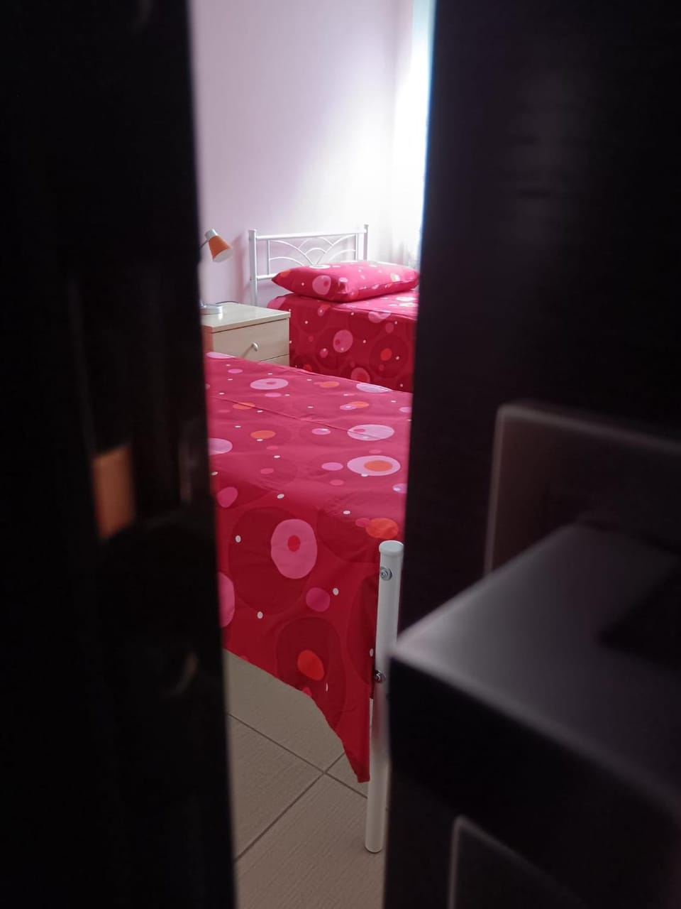 Bed, Photo of the whole room, Bedroom, heating, internet, wardrobe