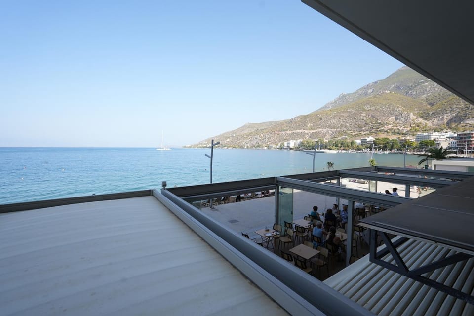 Day, Natural landscape, View (from property/room), Mountain view, Sea view