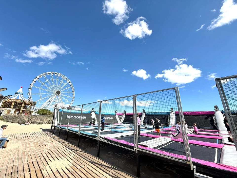 Children play ground, Beach