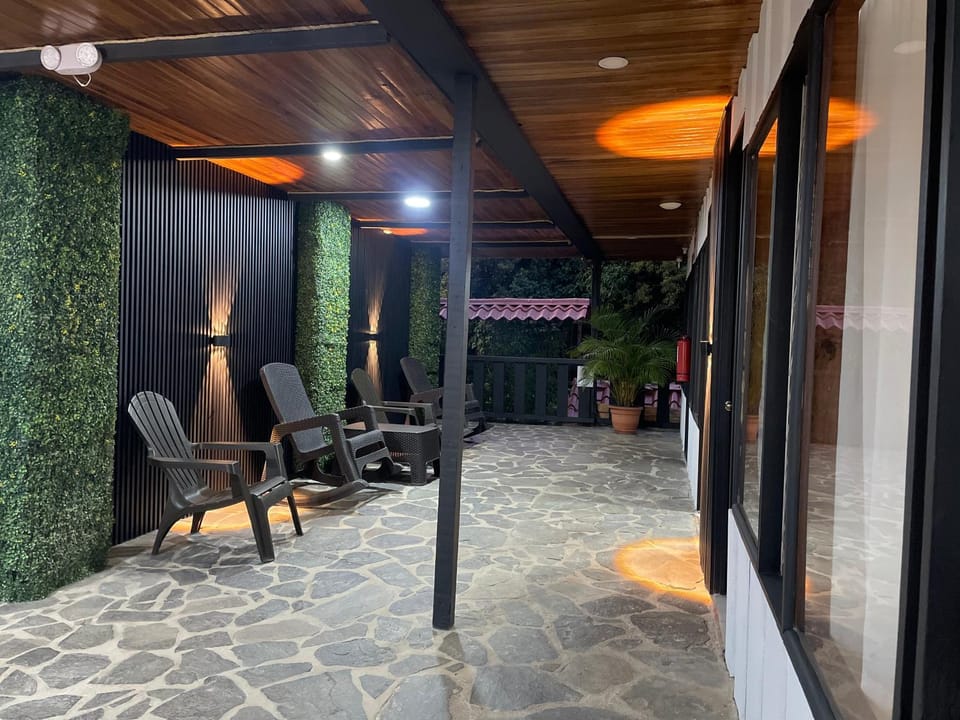 Night, Living room, Seating area