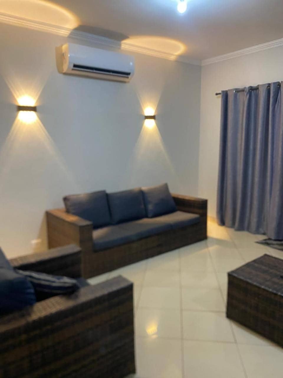 Living room, air conditioner