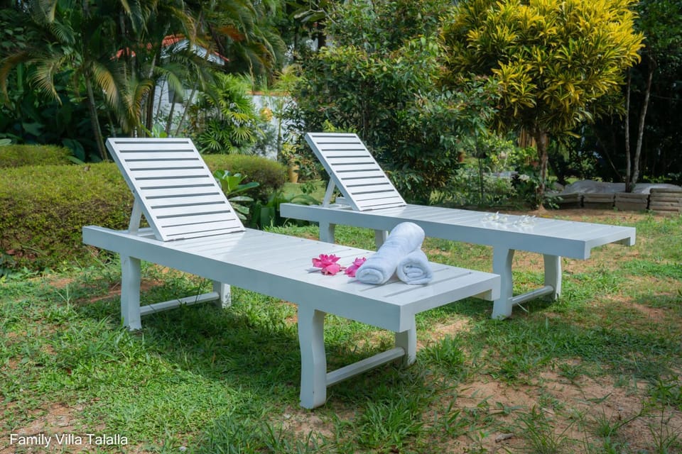 Garden, sunbed