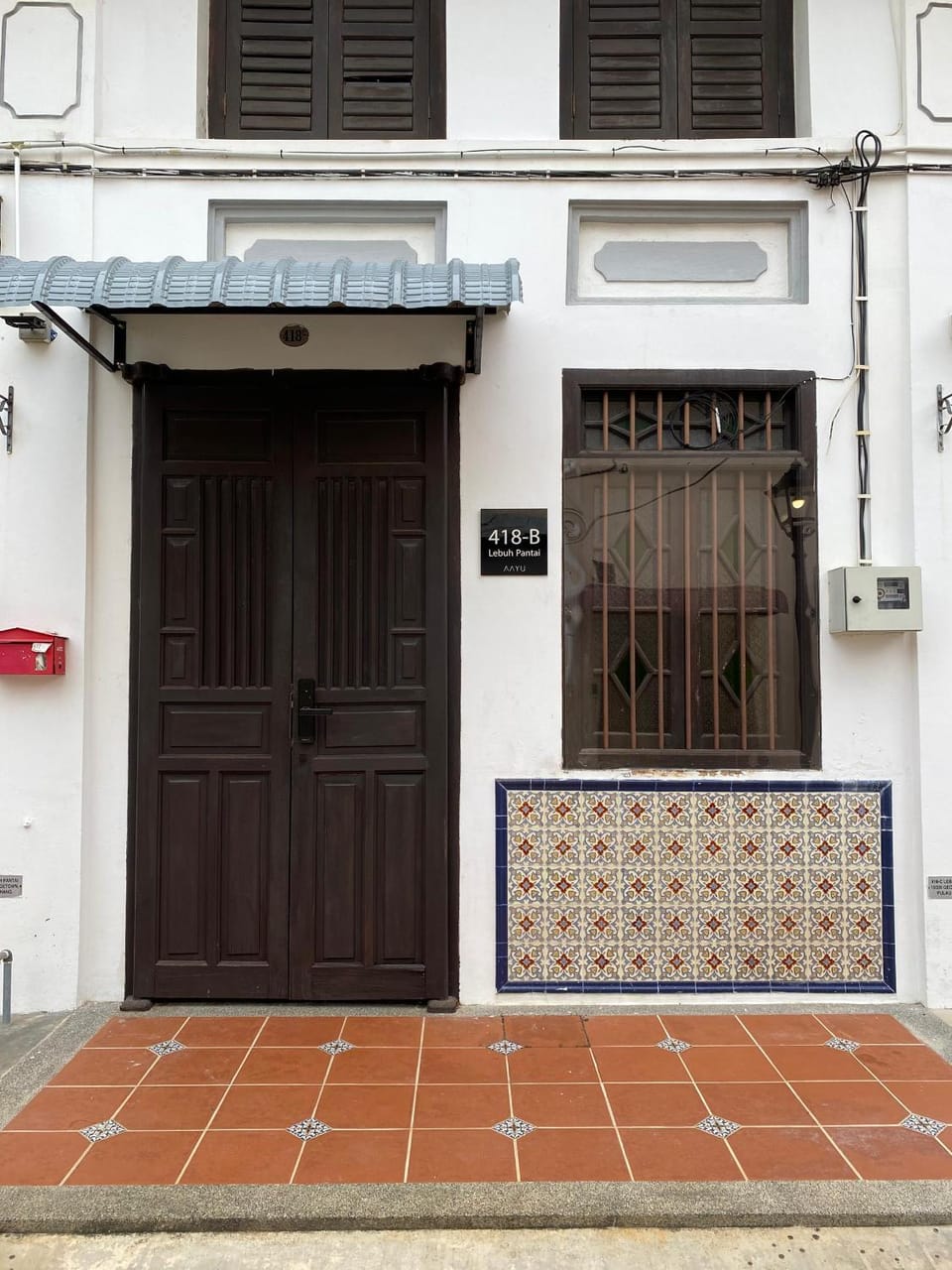 Property building, Facade/entrance, Day, Internal: Not applicable to any particular room