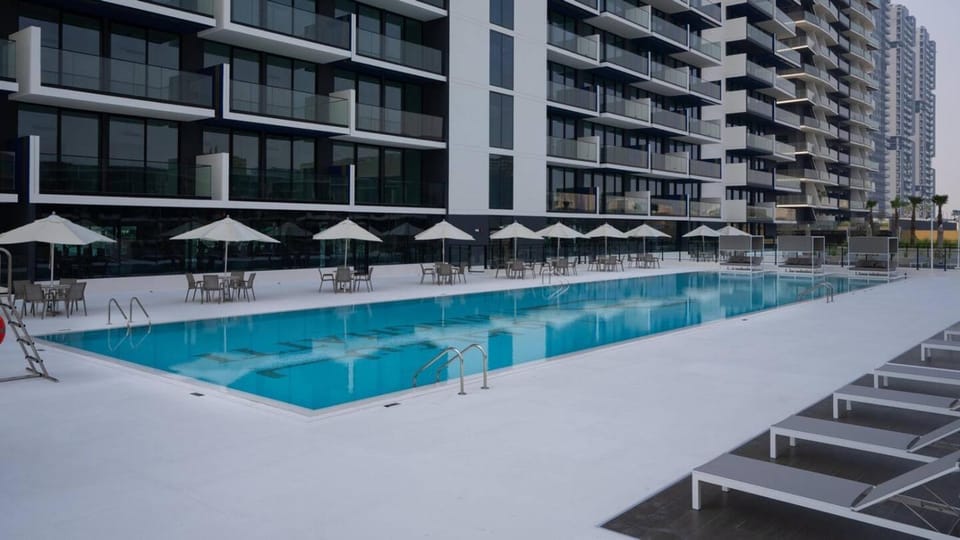 Serene 1BR Haven with Pool View in Binghatti Corner! Apartment in Dubai