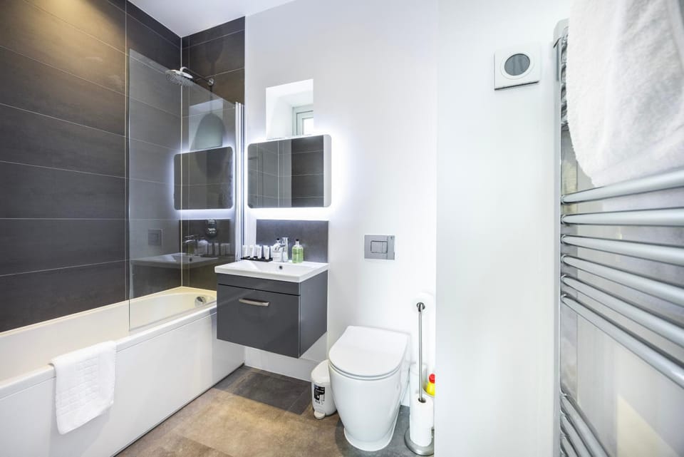 Modern 3 Bedroom House With Balconies & Parking Apartment in London