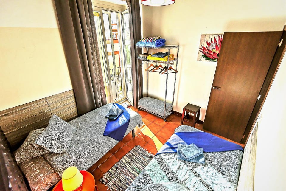Bed, Balcony/Terrace, Photo of the whole room, Bedroom, wardrobe