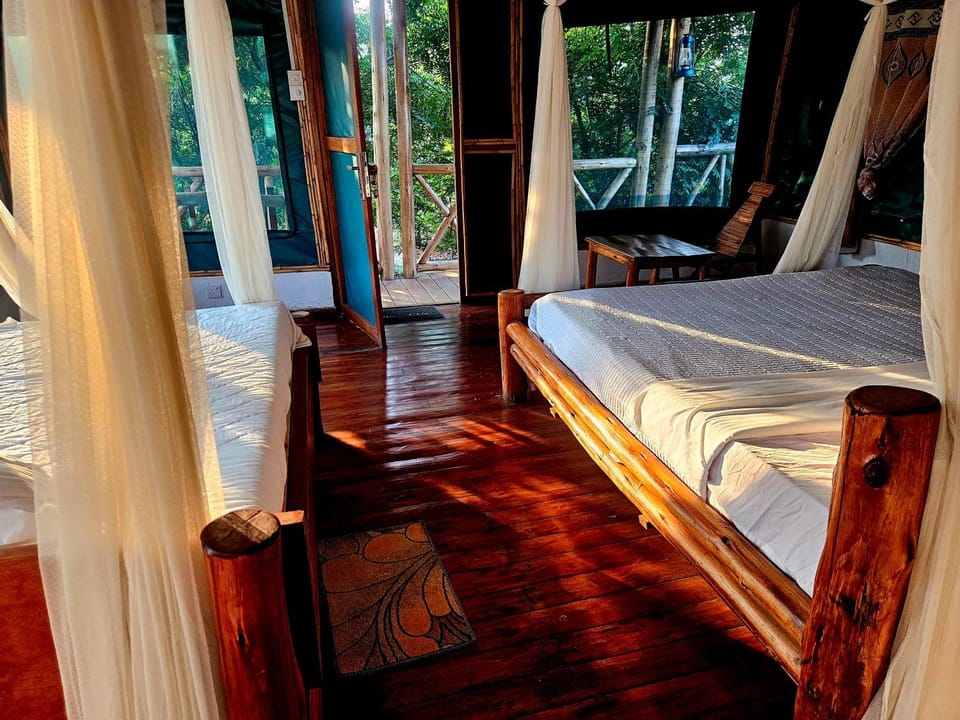 Entale Safari Camp Queen Elizabeth National Park Nature lodge in Uganda