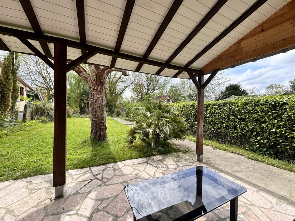 Patio, Garden, Garden view