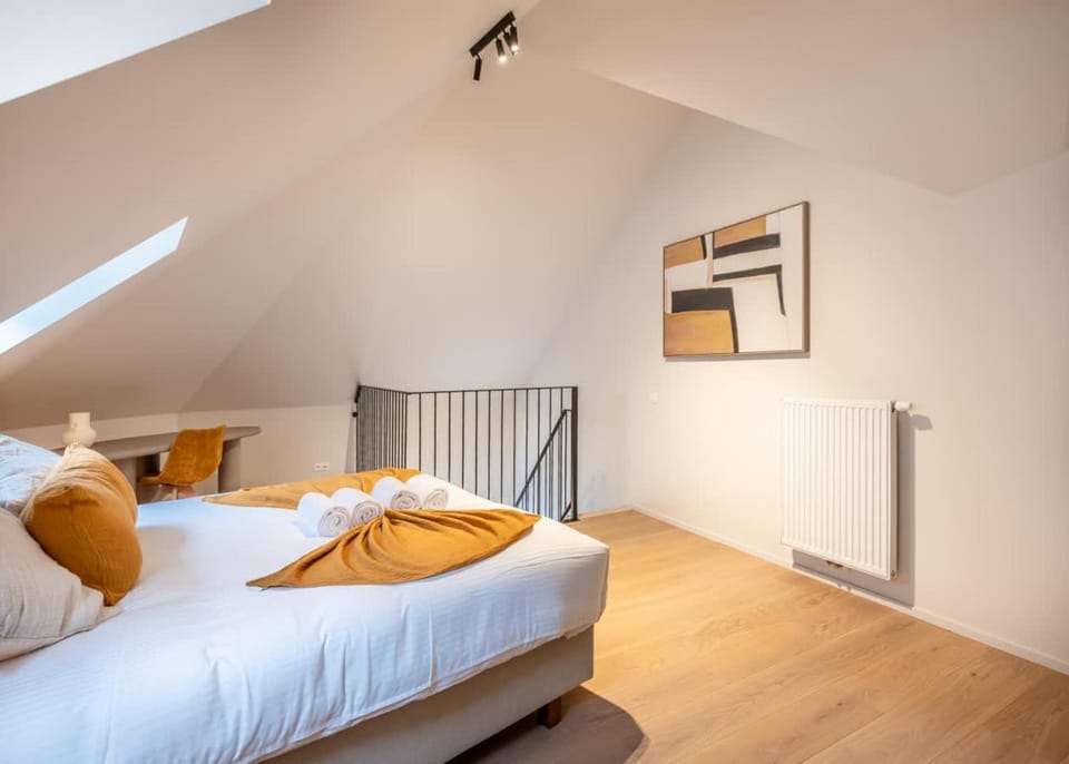 Stylish Duplex Studio with Premium Materials in Ghent City Center Apartment in Ghent