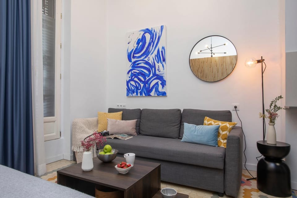 Living room, Bedroom