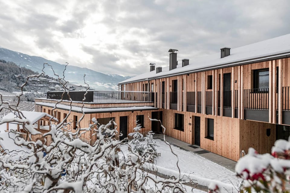 Property building, Day, Winter, On site, Mountain view