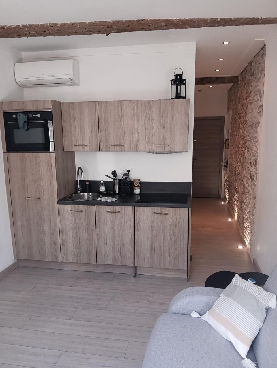 Property building, kitchen