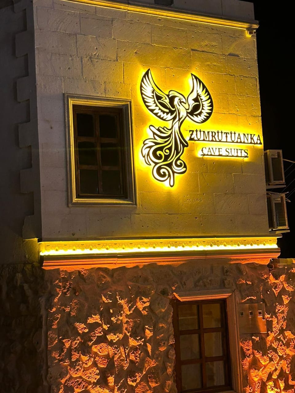 Property building, Night, Logo/Certificate/Sign
