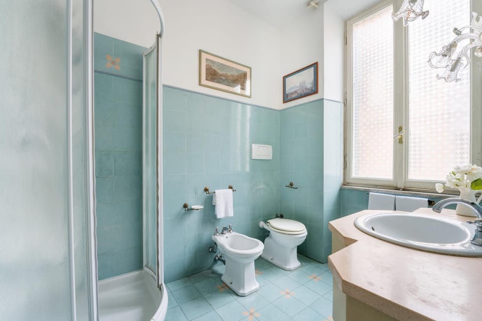 Shower, Toilet, Bathroom, bidet, towels