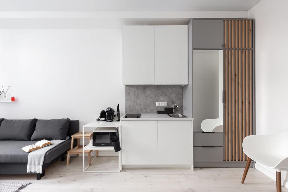 Kitchen or kitchenette, Seating area