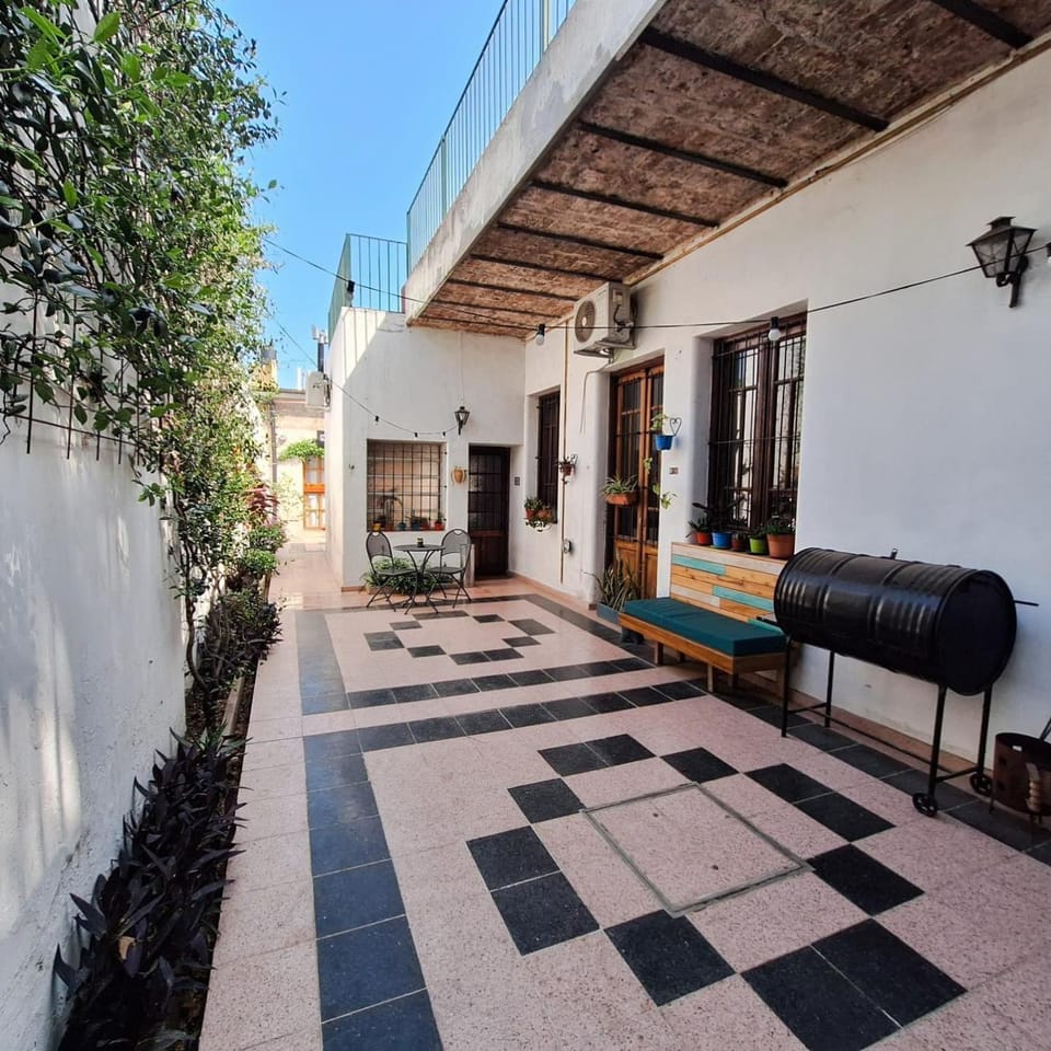 Property building, Patio, Day, BBQ facilities, View (from property/room), Seating area