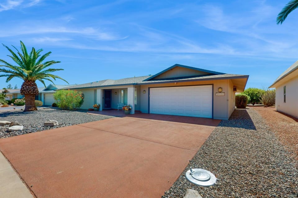 Long-Term Stay in Sun City! Lovely Home w/ Patio House in Sun City