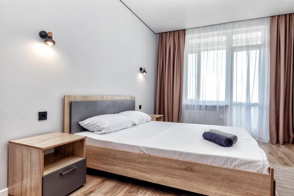 Престижная евродвушка в ЖК Sezim Qala Baqyt Apartment in Kazakhstan