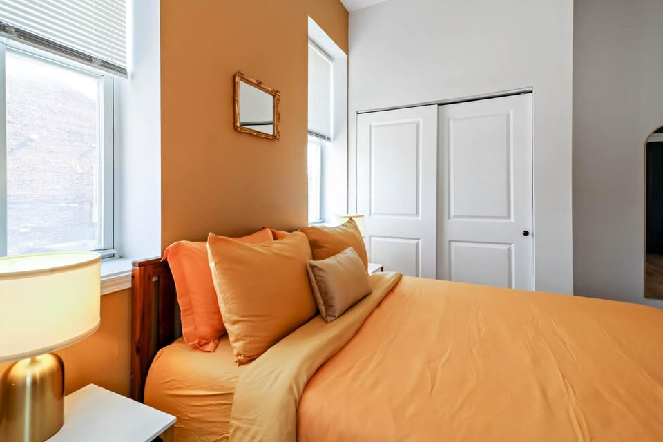 Bed, Bedroom, wardrobe