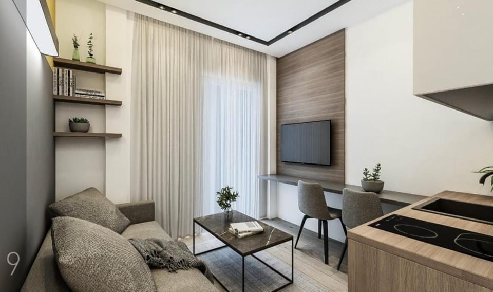 Kitchen or kitchenette, Seating area