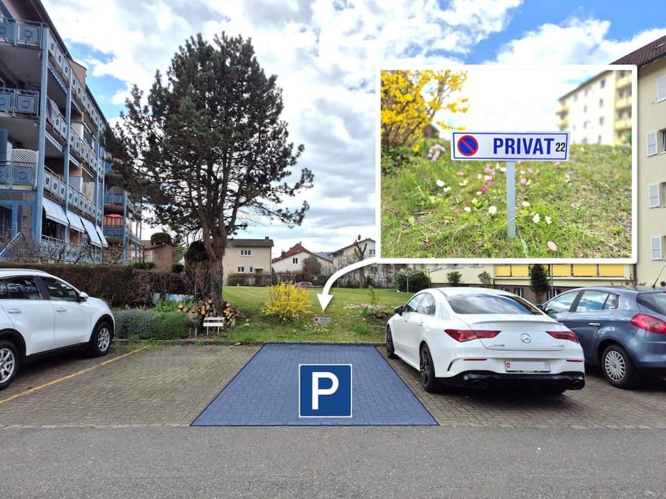 Property building, Street view, Parking