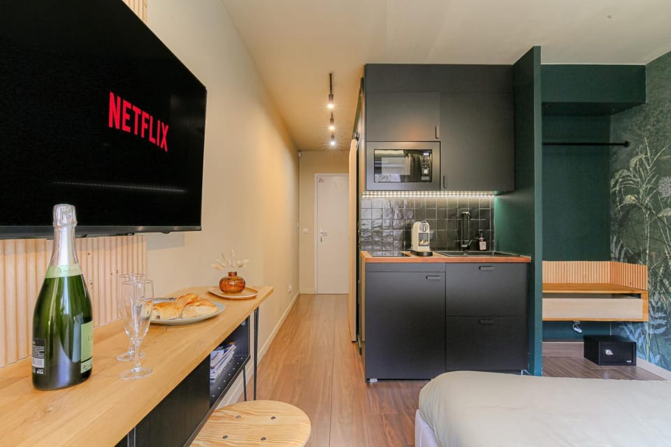 Suite avec Sauna privé proche Cité Internationale Apartment in Caluire-et-Cuire